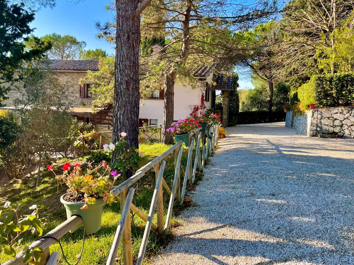 La Panoramica Gubbio - Maison De Charme - Casette E Appartamenti Self Catering Per Vacanze Meravigliose! Exterior photo