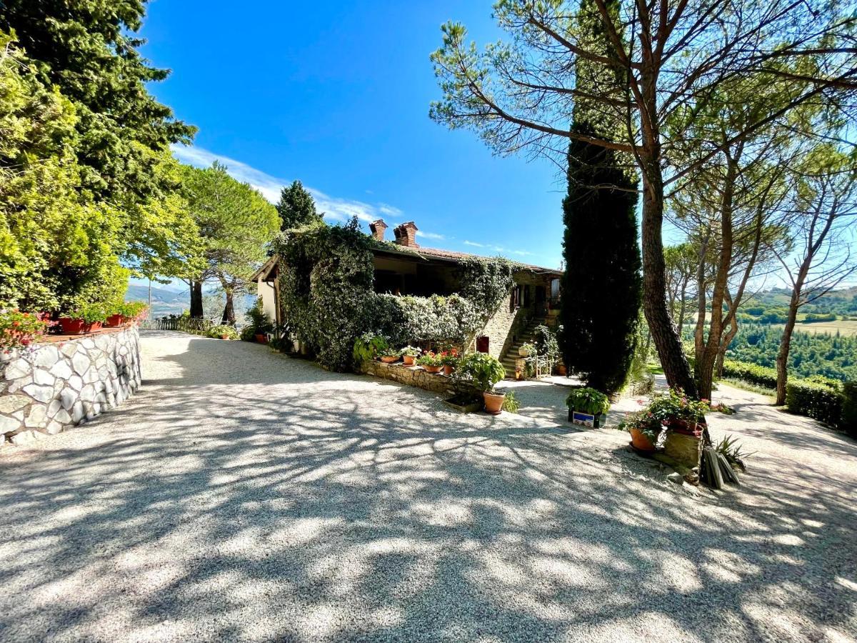 La Panoramica Gubbio - Maison De Charme - Casette E Appartamenti Self Catering Per Vacanze Meravigliose! Exterior photo