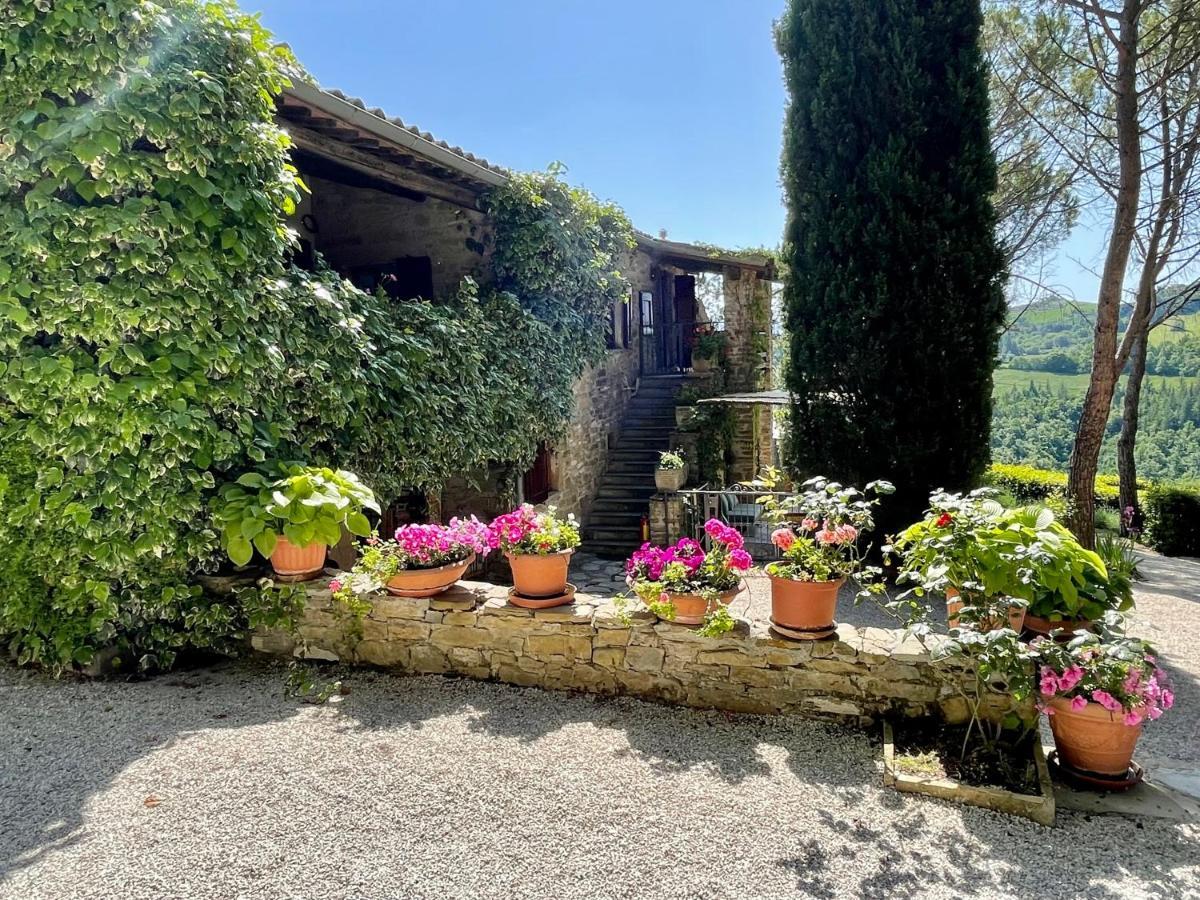 La Panoramica Gubbio - Maison De Charme - Casette E Appartamenti Self Catering Per Vacanze Meravigliose! Exterior photo